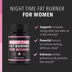 Weight Loss New HOT UK~2025 Supplement for women 3X Night Time Fat Burner