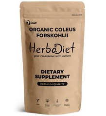 Organic Coleus Forskohlii Powder – Forskolin Weight Loss Fat Burner 100mg