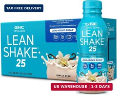 GNC Lean Shake 25 Protein Shake, Clinically Proven Weight Management, Meal Repla