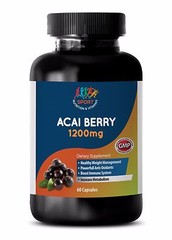 Acai Immune System – ACAI BERRY 1200MG – Berry Protects Against Aging – 1Bot