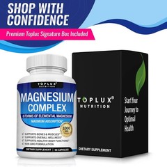 Complex Supplement 8 Elemental 1000mg-Magnesium Glycinate, Citrate