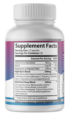 Night Time Fat Burner – Metabolism Support – 3 Bottles 180 Capsules