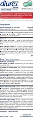 Diurex Ultra Re-Energizing Water Pills 80 Count Water Bloat Relief Diuretic