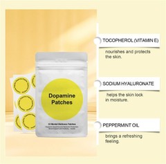 30PCS Patches Dopamine Patches Mood Wellness and Mental Positivity Support