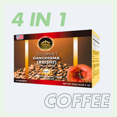 Cafe Con Ganoderma  Reishi 4 En 1 / Eternal Spirit Beauty 15 Sobres (USA SELLER)