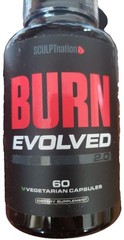 Sculptnation BURN EVOLVED 2.0 Fat Loss Supplement , 60 Capsules