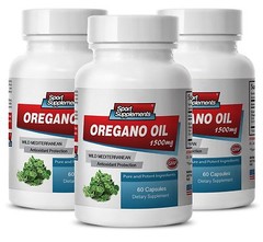 Pure Oregano Oil – New Oregano Oil 1500mg – Help You Live Longer Supplements 3B