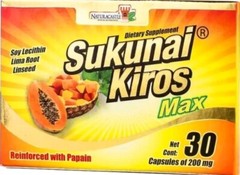 6 Pak C 30 Sukunai Kiros MAX Original 30 Capsules Fast Buerner Exp 2026.Mexico