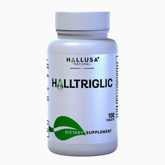 HALLTRIGLIC – Cholesterol & Triglyceride Levels – Cellular Function – 60 caps