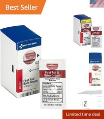 SmartCompliance First Aid Burn Cream Packets, 10 Count – Soothe & Protect