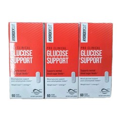 Hydroxycut Pro Clinical Glucose Support Supplement 3 Pack Capsules 60 Energy