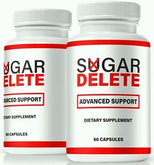(2 Pack) Sugar Delete Blood Sugar Support Pills, Advanced Blood Health Capsules