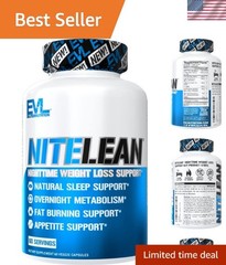 Overnight Weight Loss Support & Sleep Aid – 60 Count Fat Burner Capsules
