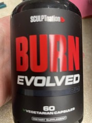 SCULPTnation Burn Evolved 2.0 Dietary Supplement 60 Veg Capsules(30-Day Supply)