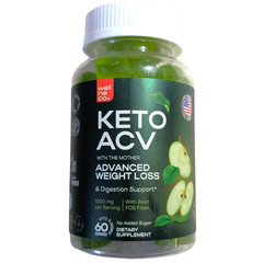 Apple Cider Vinegar Gummies 1000 Mg Keto ACV Gummies for Weight Loss EXP 12/26