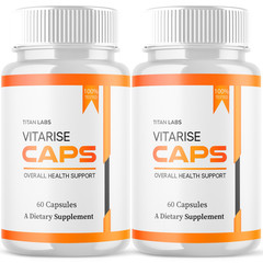 (2 Pack) Vitarise Advanced Energy & Fitness Supplement Vita Rise 120 Capsules