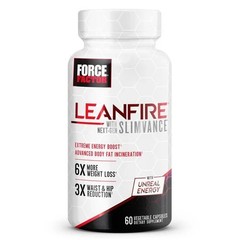 LeanFire® with Next-Gen Slimvance®, 60 Vegetable Capsules Exp : 12/26