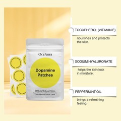 150/300PCS Patches Dopamine Patches Mood Support and Positivity Mental Wellness