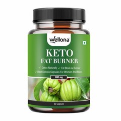Wellona Keto Fat Burner & Weight loss Product for Men & Women 60 CAPSULES