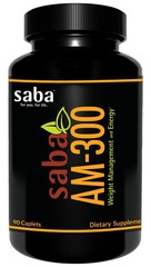 Saba AM – 300 Thermogenic Fat Burner – Weight Loss – Energy Booster – Pills