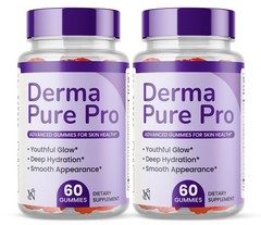 Derma Pure Gummies – Dermapure Oral Skincare Formula for Healthy 120 Gummies