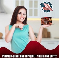 CAFÉ GANODERMA (REISHI) Café 4 en 1 en Café Instantáneo de Eternal Spirit Beauty