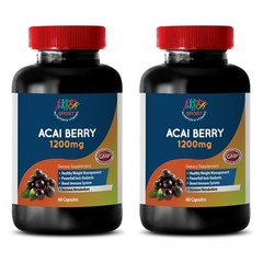 acai berry diet – Acai Berry 1200mg – brain focus – 2 Bottles