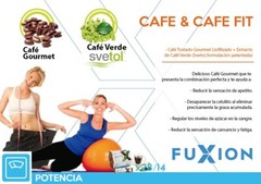 NEW-FuXion CAFE&CAFE FIT-INDULGE YOURSELF AND STAY FIT-28 Sticks-FREE SHIPPING