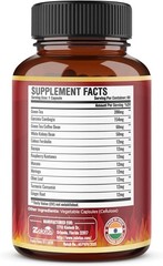 All-Natural Fat Burner Capsules for Weight Loss & Energy – 2- Supply