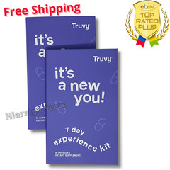 New & FRESH TruVision Health 2 Week Supply Weightloss Energy TRU+ and VY 56 CT