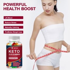 60pcs Advanced Keto Gummies Best Night Time Fat Burner Weight Loss Supplement