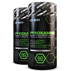 PYROXAMINE Professional Strength Fat Burner Weight Loss Supplement + FREE SHIRT!