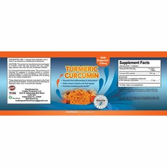 Turmeric Curcumin Immune Support & Calcium Pyruvate Weight Management Supplement