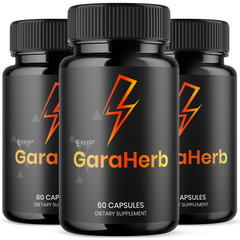 (3 Pack) GaraHerb Pills Advanced Energy & Fitness Supplement Gara Herb 180 Caps