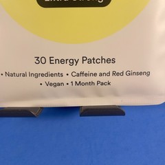 Energy Patches by Kind Patches for Unisex – 30 Count Patches natural ingredients