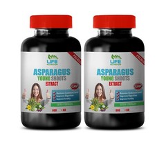 vitamin c asparagus – Asparagus Extract 600mg – lower blood pressure 2 Bottles