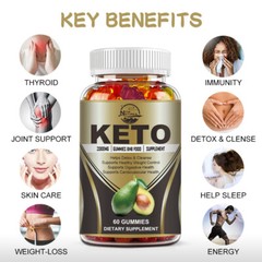 Keto ACV Gummies – Advanced Weight Loss Fat Burn Appetite Suppressant Supplement