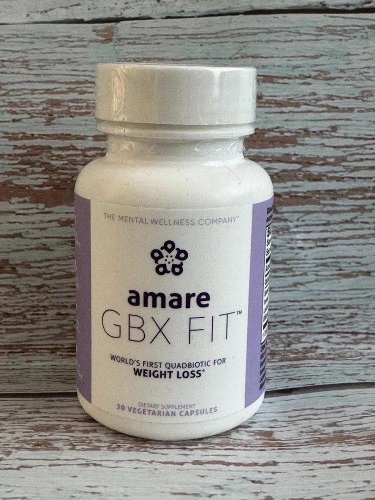 Amare Global GBX Fit 30 Capsules – 1st Quadbiotic for Weight Loss | Pack of 5
