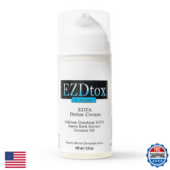 Ona&rsquo;S Natural Ezdtox Cream – Heavy Metal Edta Detox – 1 Month Supply – 3.5Oz