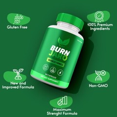 Burn Jaro Pills, Maximum Strength Supplement, BurnJaro Capsules (2 pack)