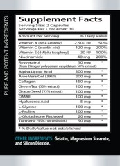 Antiaging Antioxidant supplement – ANTI PARASITE – ANTI WRINKLE COMBO – coenzyme