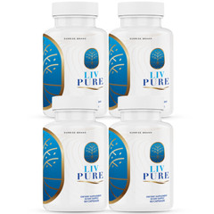 Liv Pure, Liv-Pure Weight Loss, Liver Support Supplement – 4 Pack