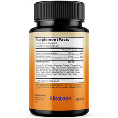 (2 Pack) Alkalean For Weight Loss Alka Lean Boost Metabolism Fat Burning (120ct)