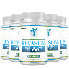 Revaslim- Keto & Weight Support- 5 Bottles- 300 Capsules