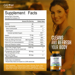 Gemini Keto Gummies Apple Cider Vinegar Weight Loss 1000MG Kwazi 60 Pieces