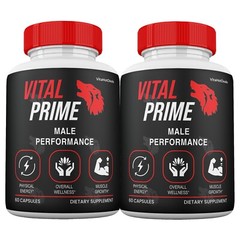 Vital Prime Capsules, Pills For Men, Male Health Max Strength (2 Pack)