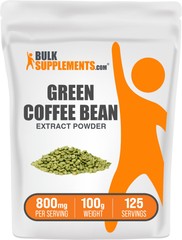 BulkSupplements Green Coffee Bean Extract Powder – 250 mg Per Serving