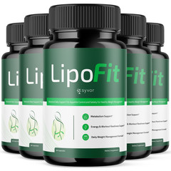 (5 Pack) LipoFit Advanced Energy & Fitness Formula Vitamin Lipo Fit 300 Capsules