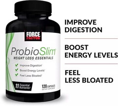 FORCE FACTOR ProbioSlim Weight Loss Essentials Complete Daily Digestive Health a